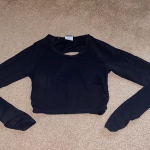 Whitney Simmons gymshark cross back long sleeve top limited edition